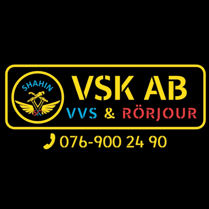 VSK AB VVS & Rörjour Logo