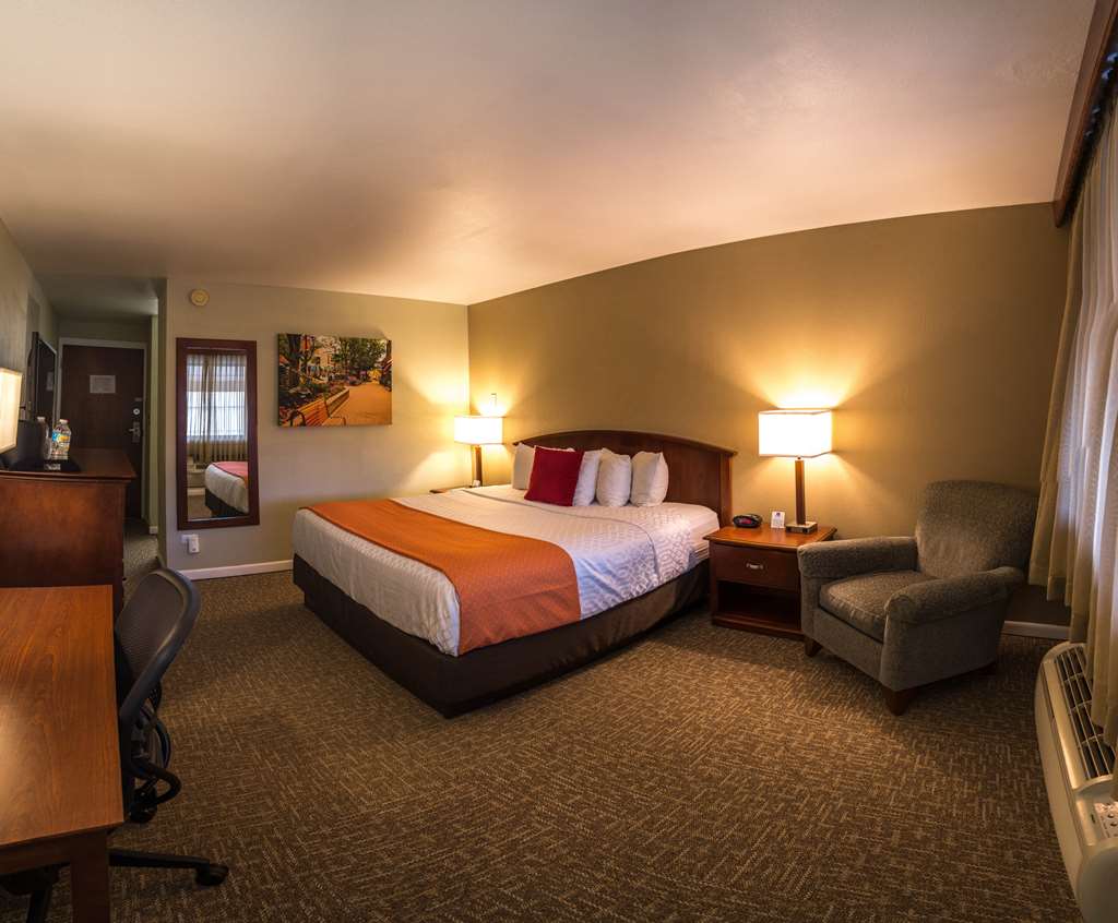 King Bed Guest Room - 3 Best Western University Inn Fort Collins (970)484-2984