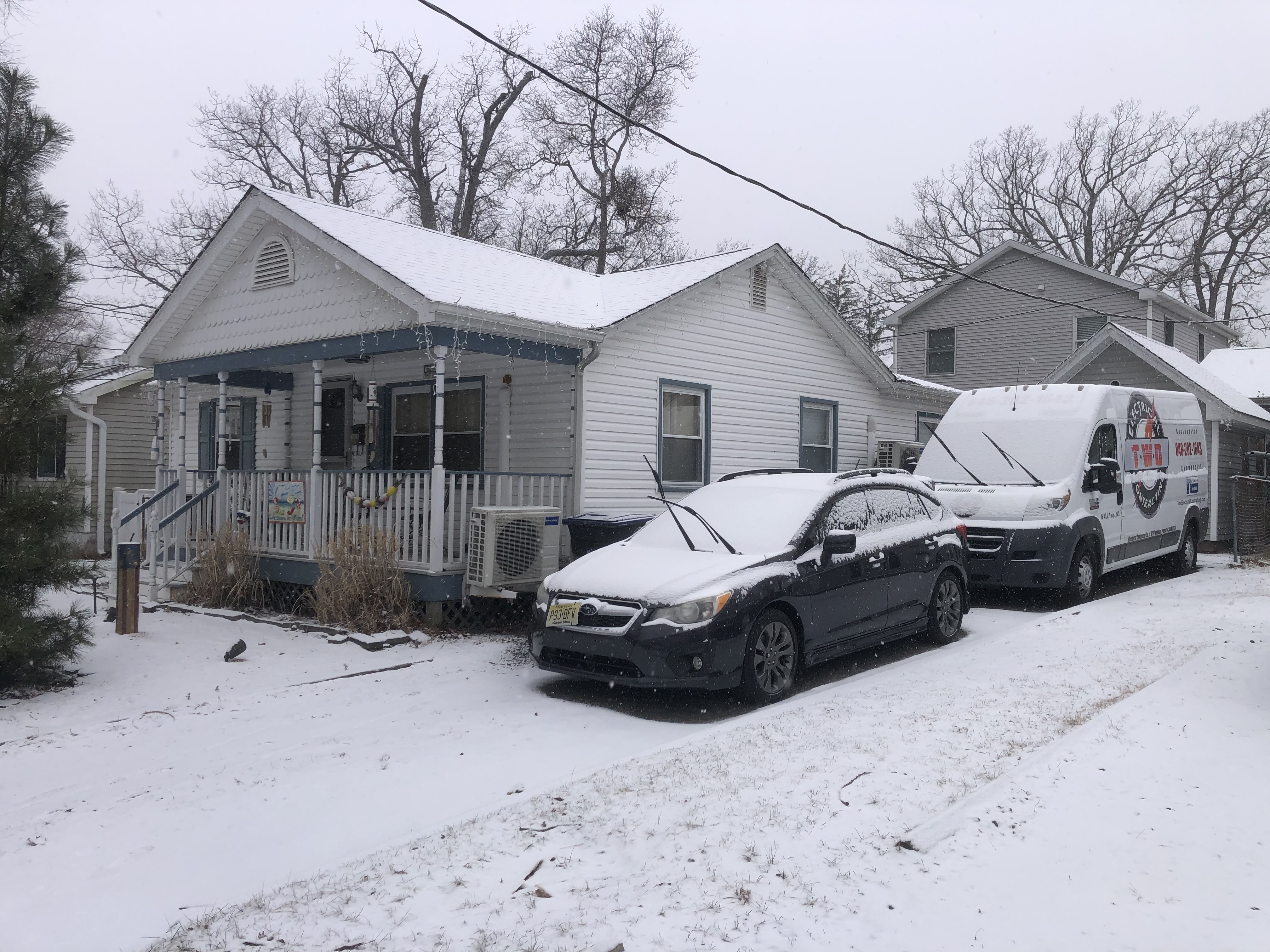 It's a snow day for TWO Electrical Contracting.