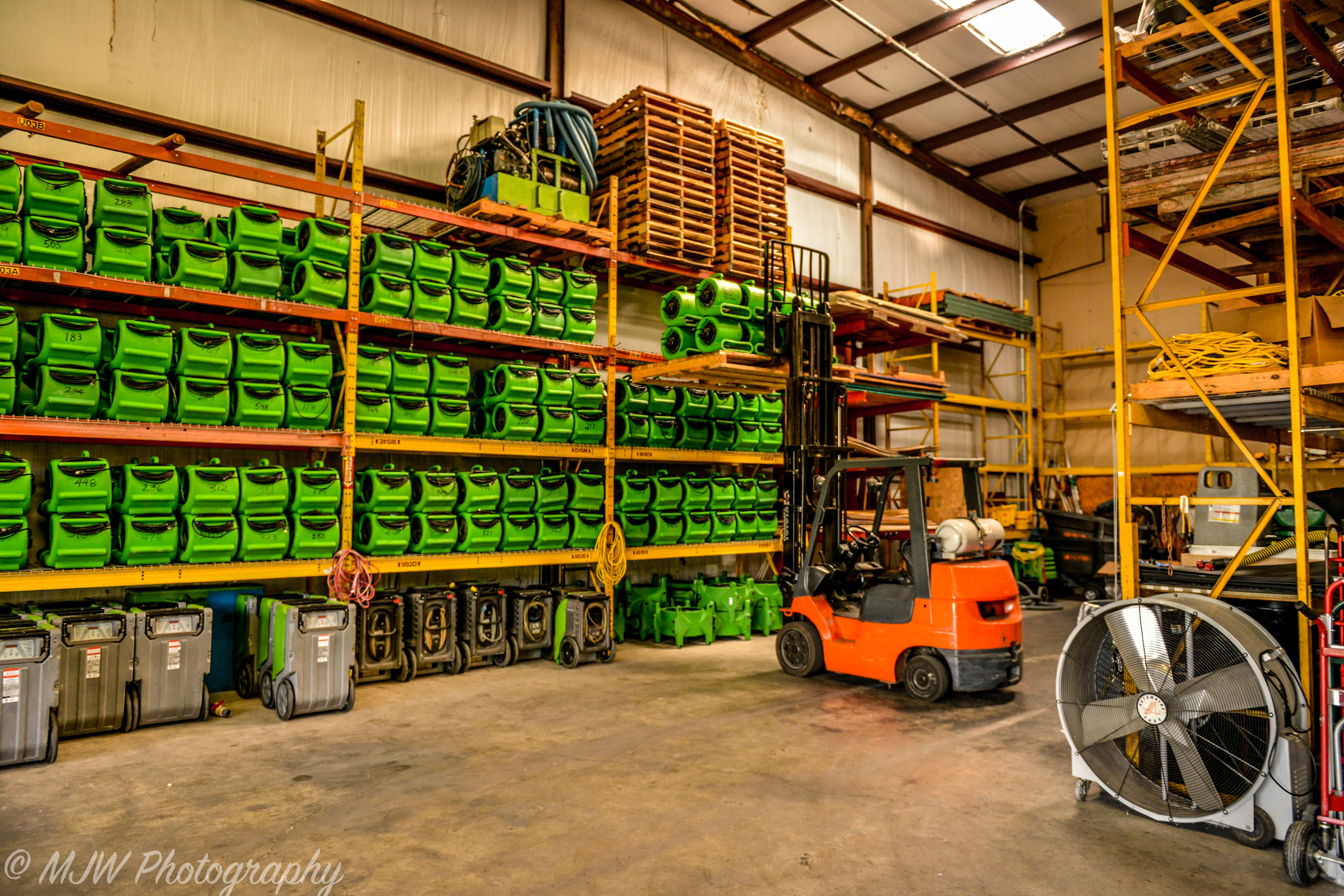 SERVPRO of Hyde Park/ Central Austin warehouse.