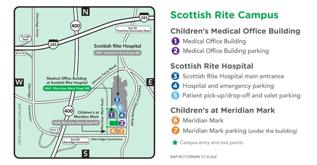 Images Children's Healthcare of Atlanta Pediatric Surgery - Medical Office Building at Scottish Rite Hospital