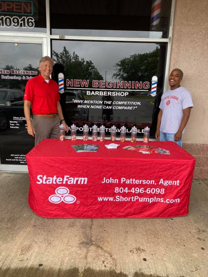 John & Dj are out and about today supporting a local barbershop!