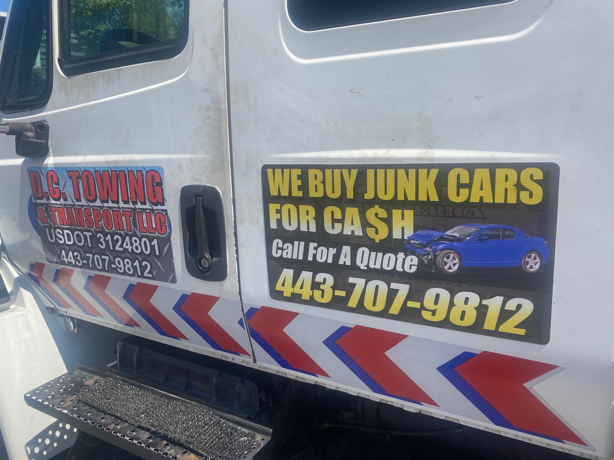 D.C Towing and Junk Cars Photo