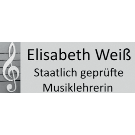Logo Weiß Elisabeth Musiklehrerin