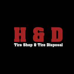H & D Tire Shop & Tire Disposal Logo