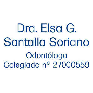 Clínica Dental Dra.Santalla Soriano Logo