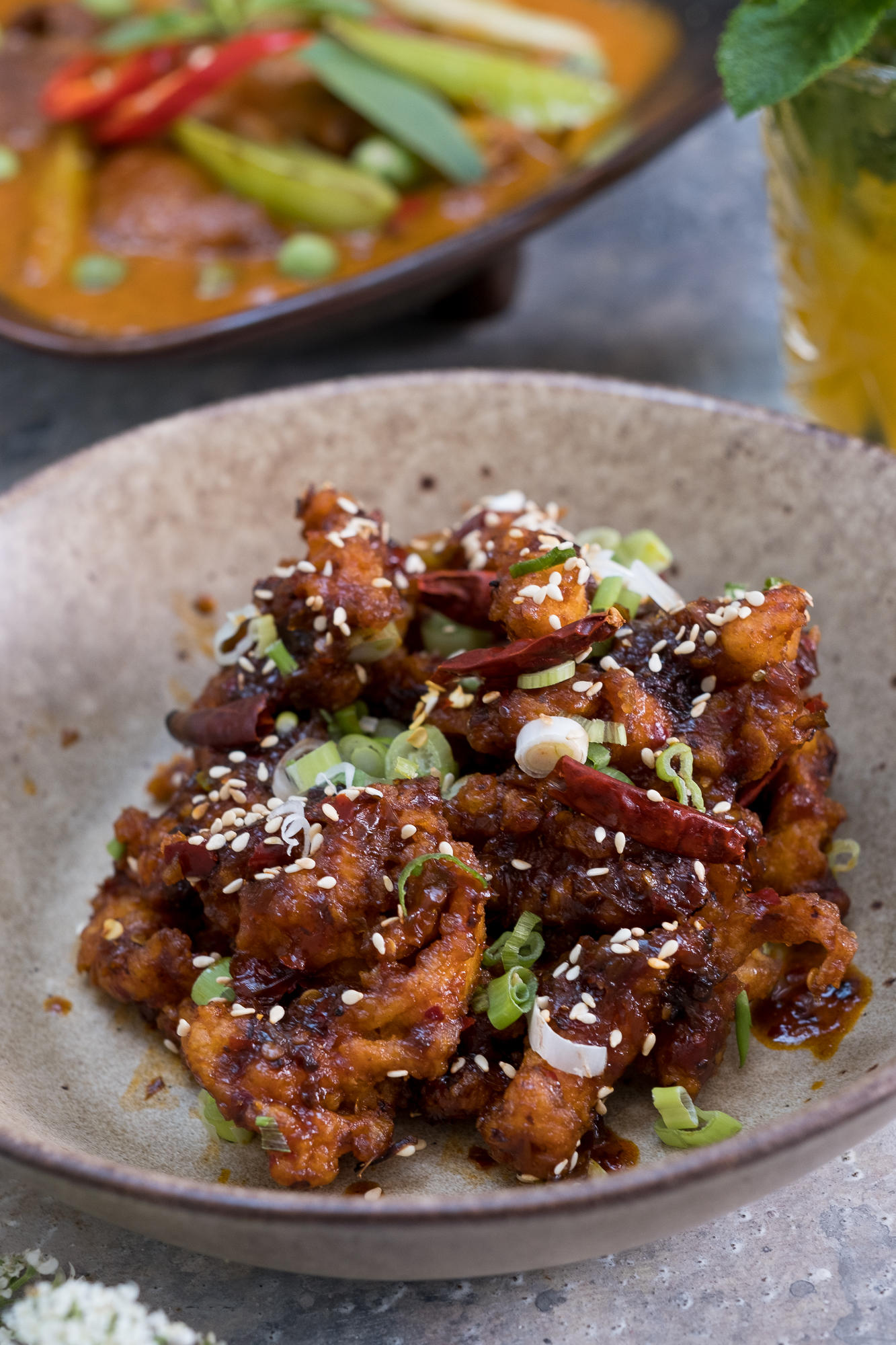 Giggling Squid Sticky Chicken Giggling Squid - Harpenden Harpenden 01582 461210