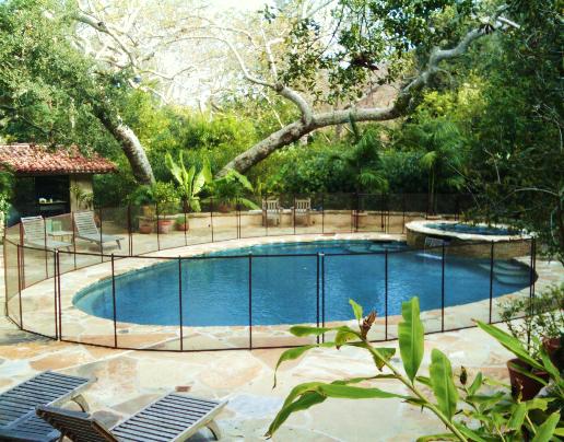 Images Safeguard Architectural Glass & Mesh Pool Fence