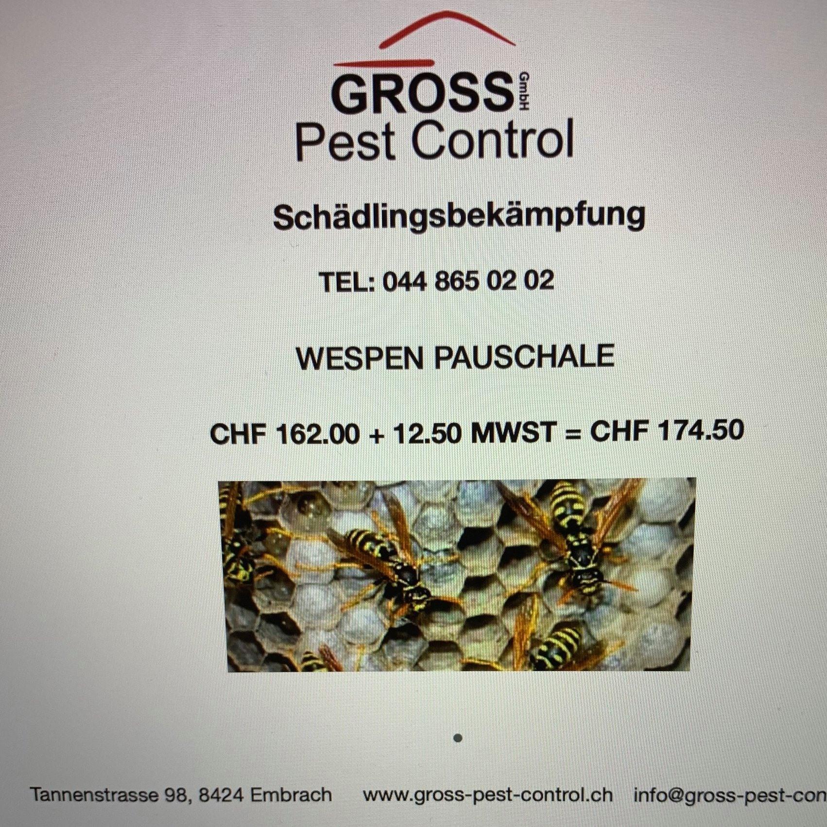 Bilder GROSS Pest Control GmbH