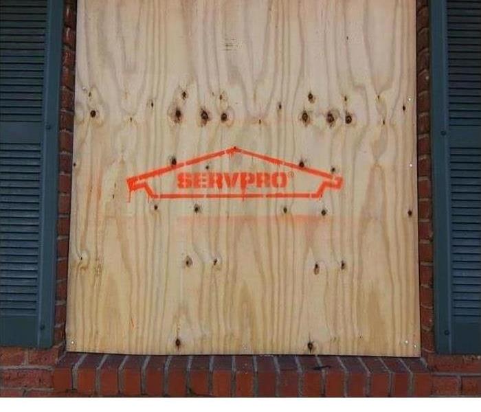 SERVPRO of Belmont / San Carlos provides emergency board-up services for door and windows at commercial and residential property disaster location. We are even able to paint window board ups to be compliant with city codes if required.
