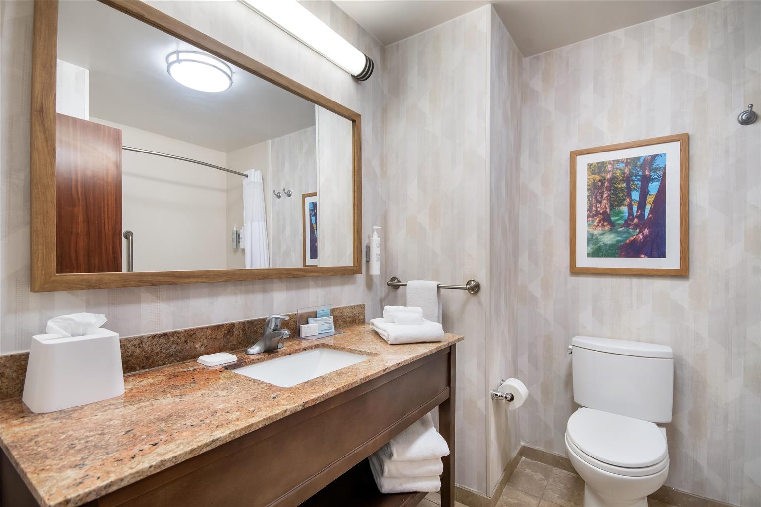 Guest room bath