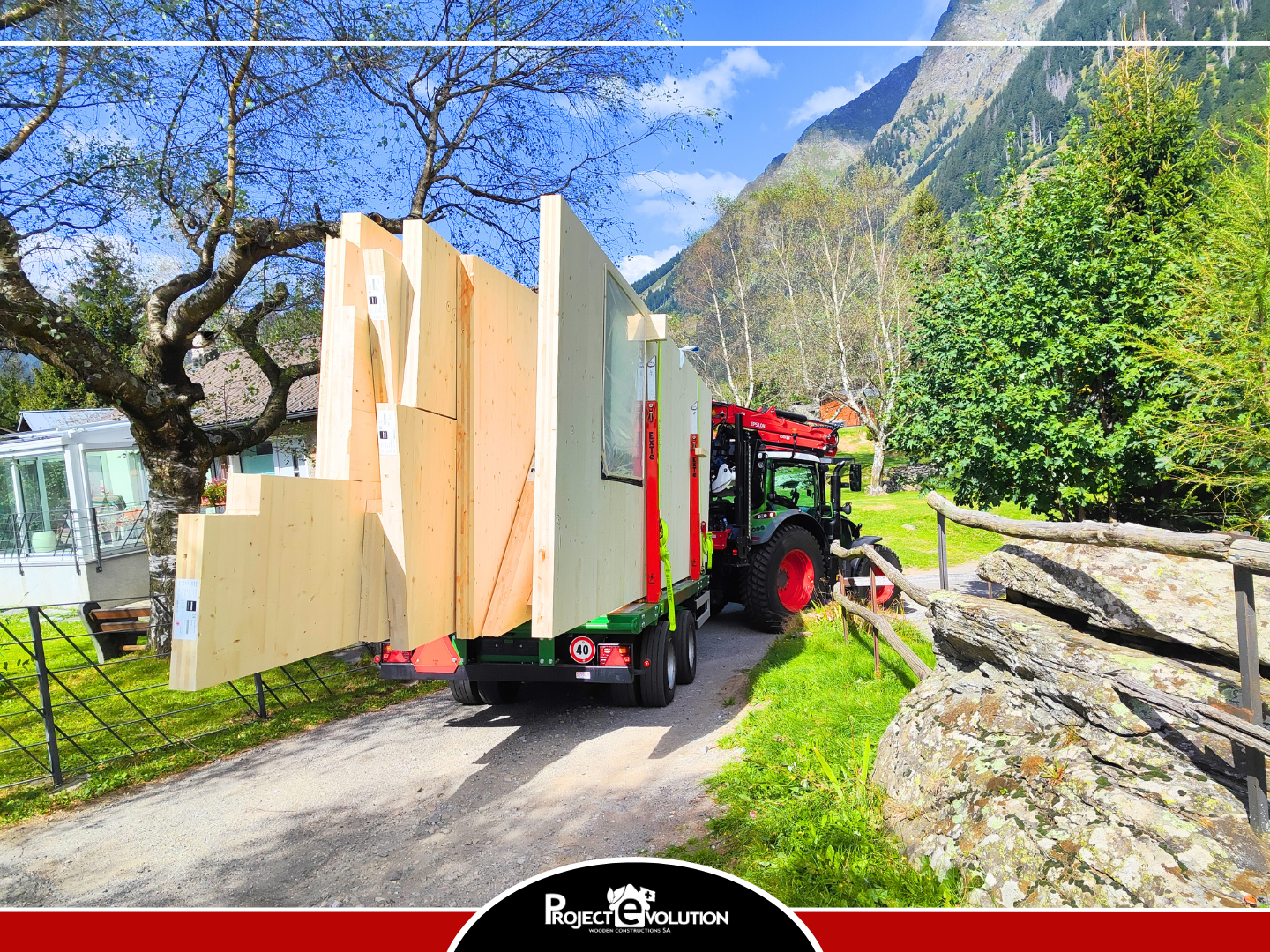 Bilder Project Evolution SA - Case in Legno Svizzera