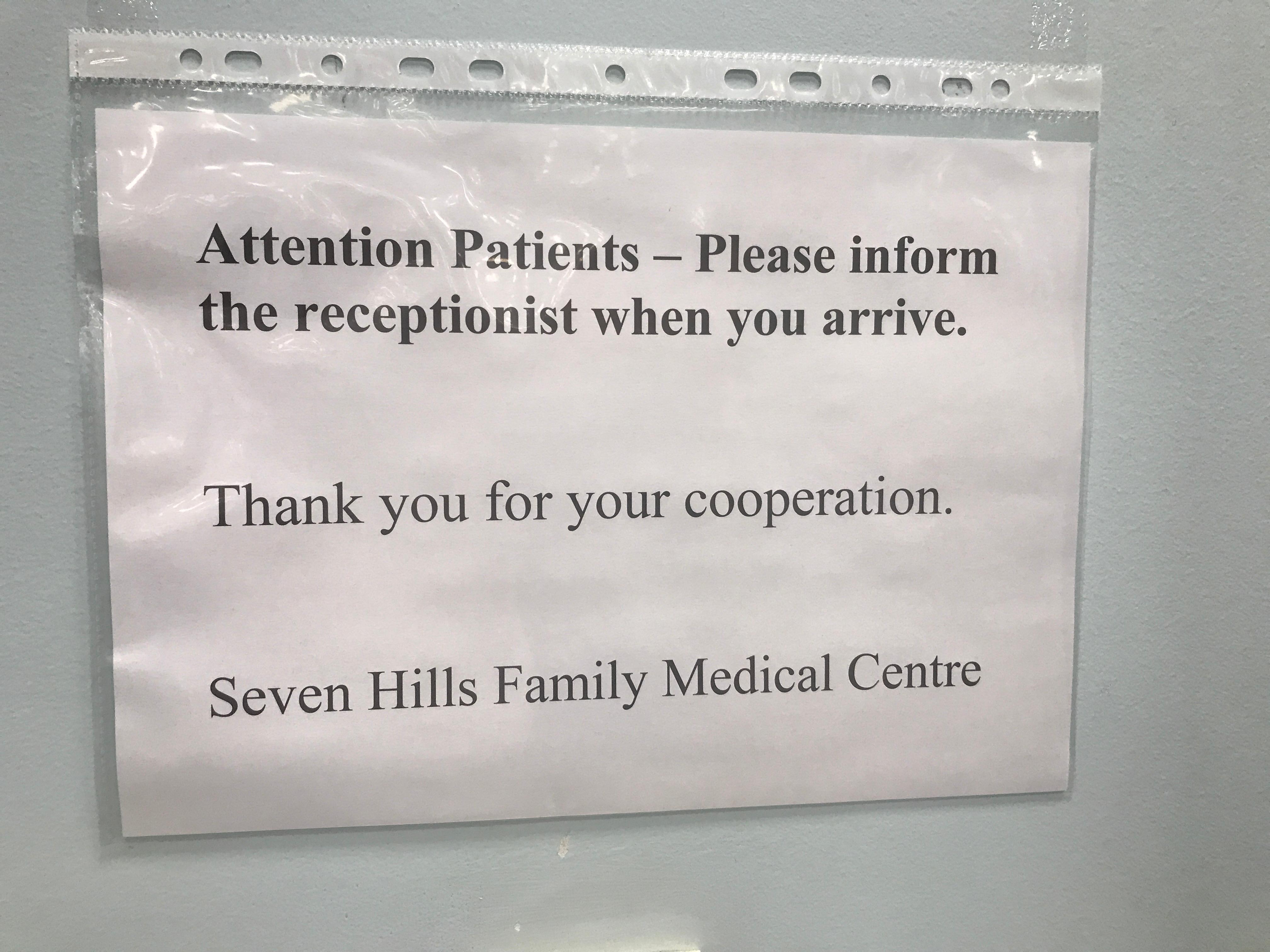 Seven Hills Family Medical Centre Seven Hills (02) 9622 3072