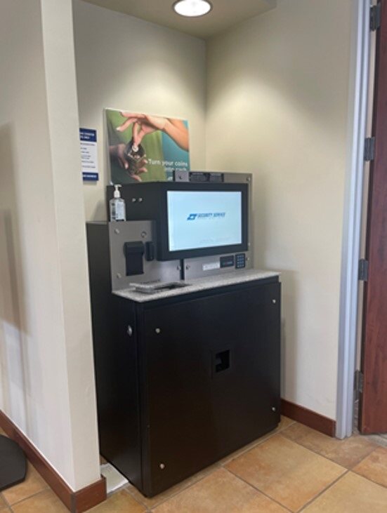 SSFCU Pleasanton Branch - Coin Counter