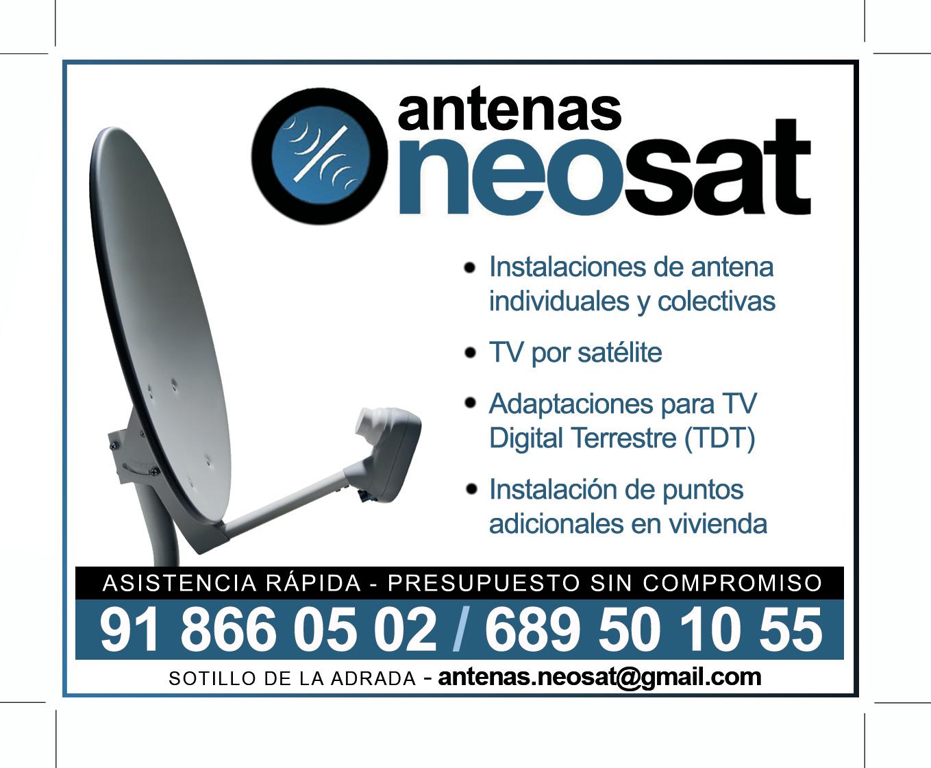 Antenas Neosat Sotillo de la Adrada
