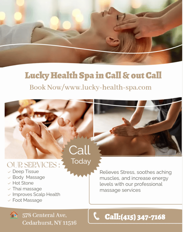 Images Lucky Health Spa in Call & out Call
