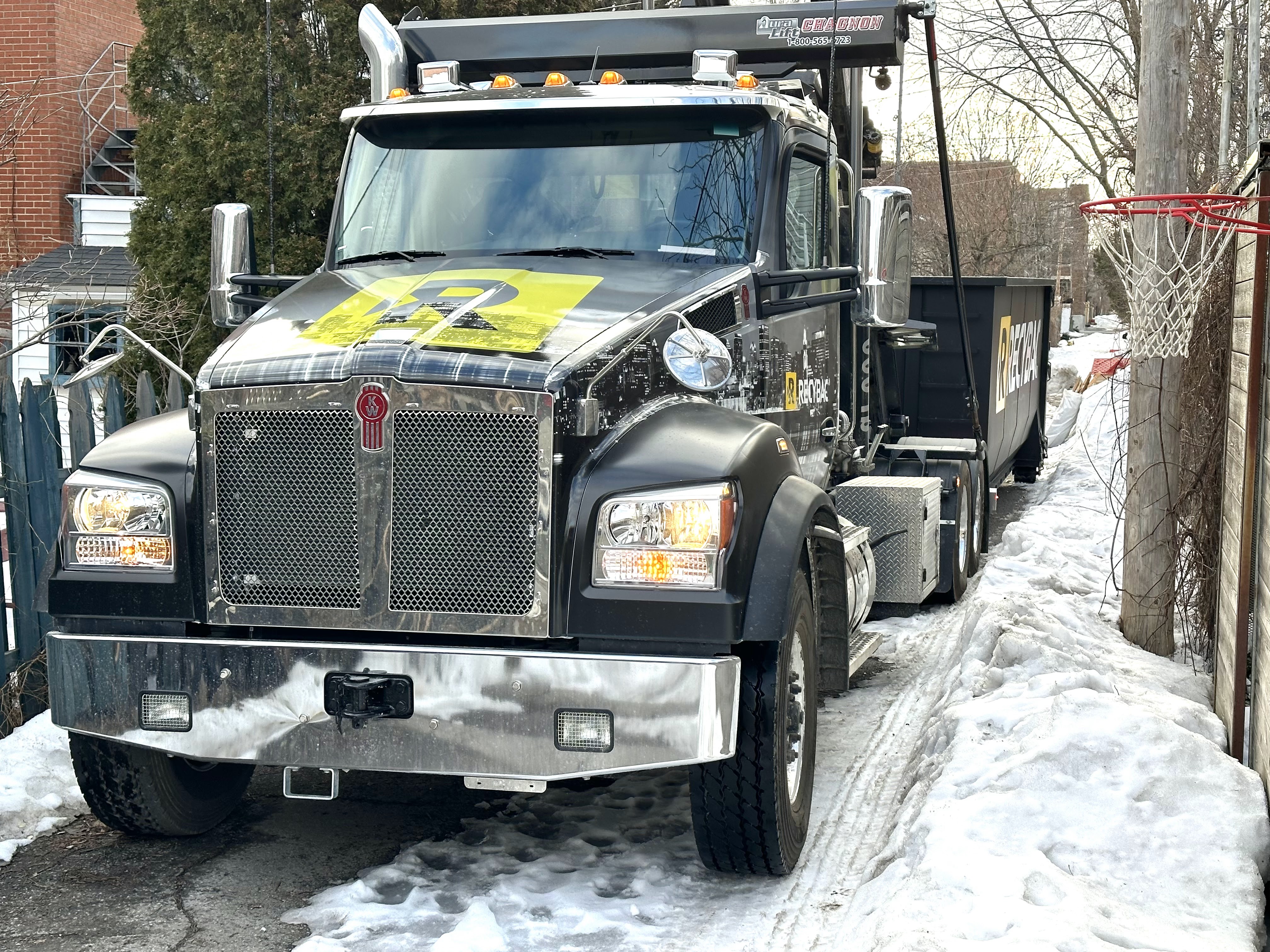 Images Location de conteneur RECYBAC Longueuil