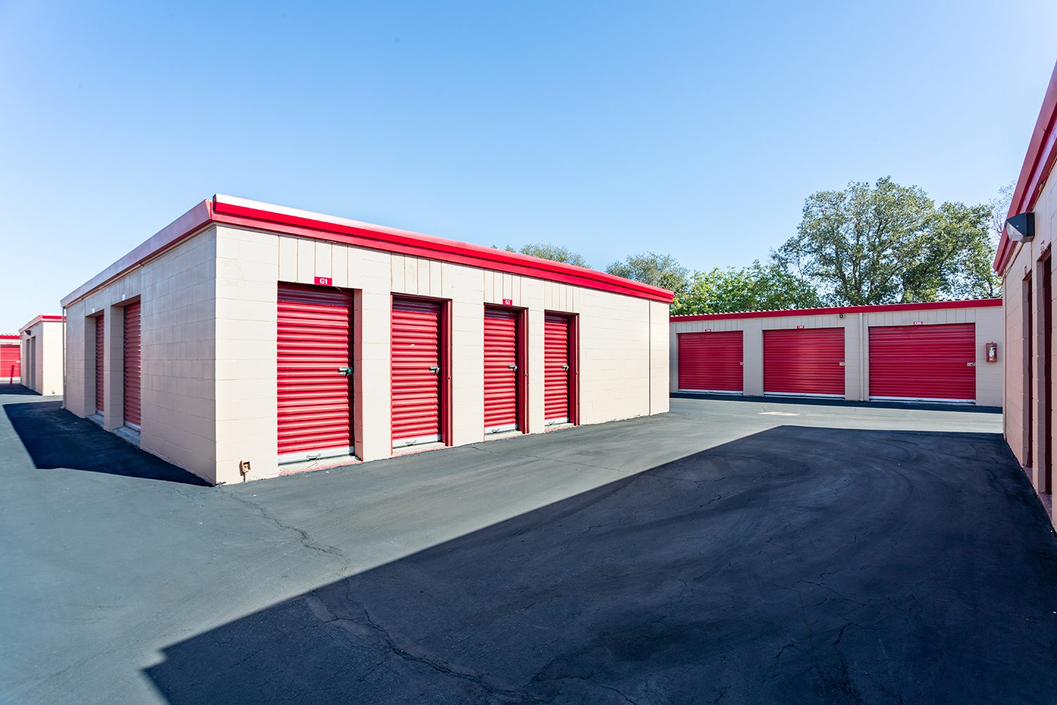 Drive-up Storage in Roseville, CA.