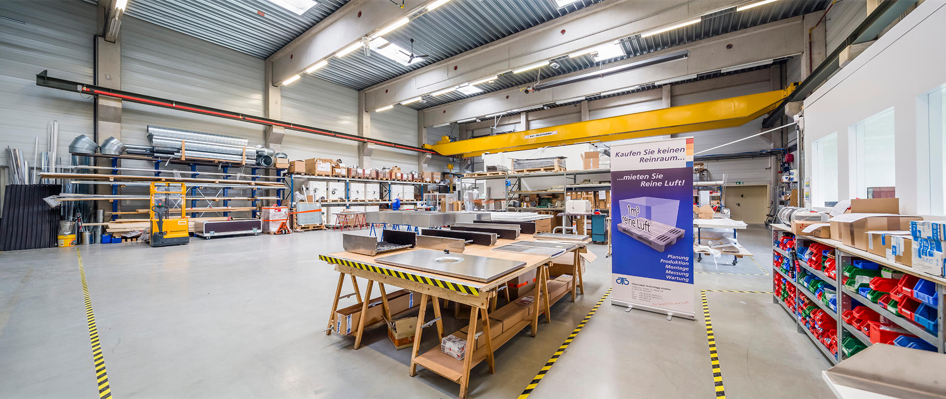 Cleanroom Technology Austria GmbH, IZ-NÖ-Süd, Strasse 10, Objekt 60 in Wiener Neudorf