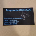 Tony's Mobile Auto Glass Logo