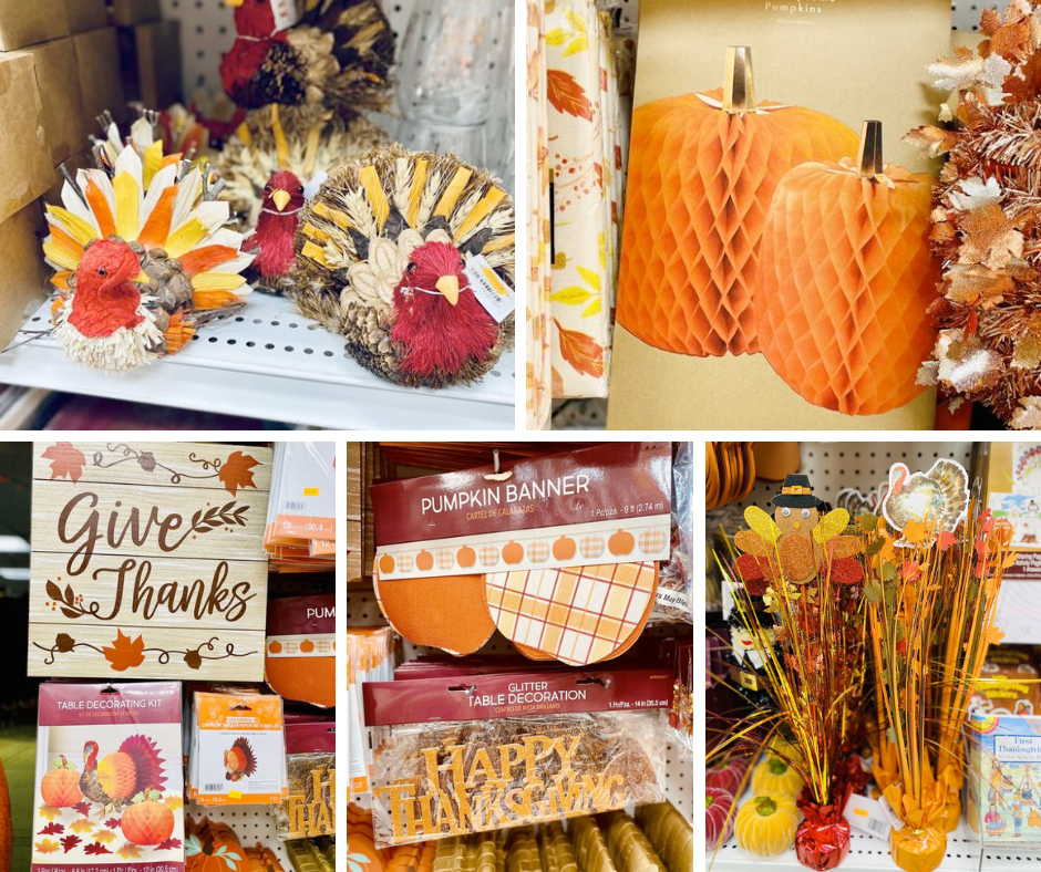 All the fun details for an amazing Thanksgiving! Turkey decorations and centerpieces, Thanksgiving t Affordable Treasures Los Gatos (408)356-3101