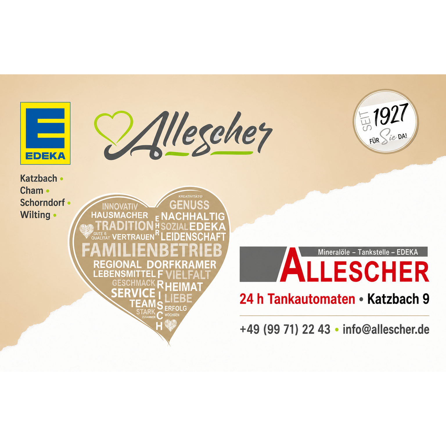 Johann Allescher GmbH - Mineralöle - Tankstelle  