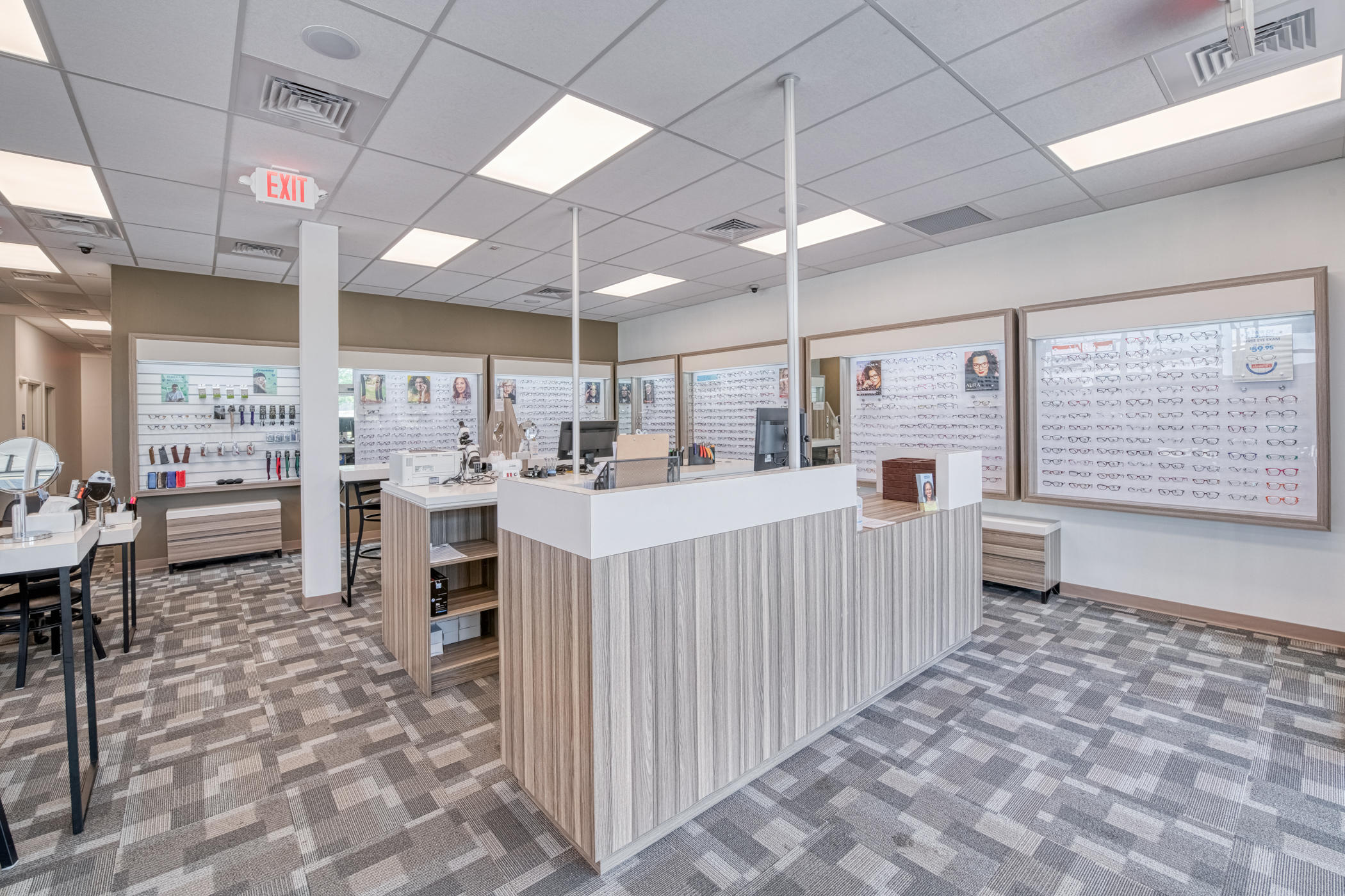 Interior at My Eyelab optical store in Oklahoma City, OK 73159