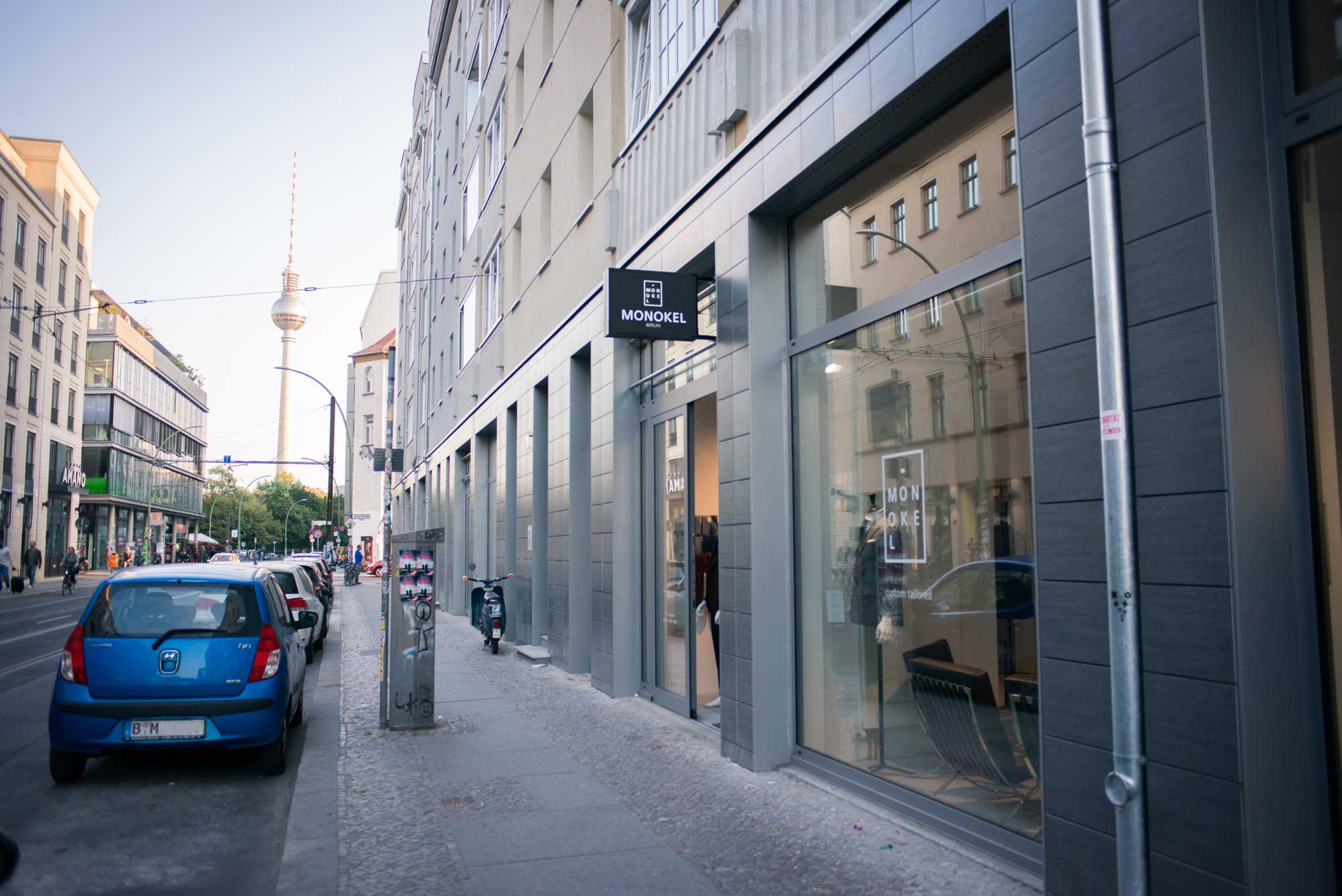 Unser Geschäft an der Rosenthaler Straße in Berlin-Mitte