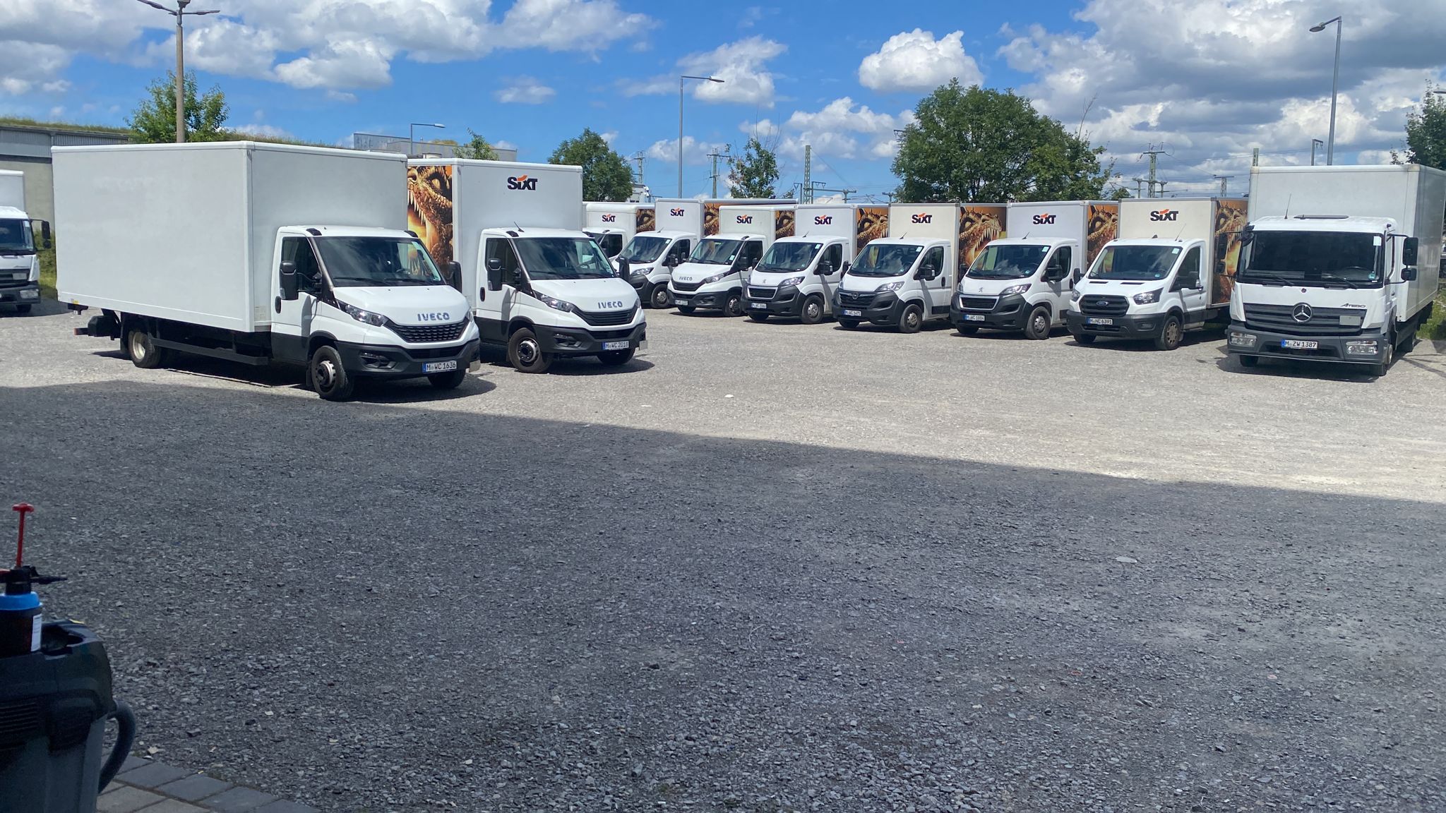 SIXT Stuttgart Truck Center, Wernerstraße 18 in Stuttgart