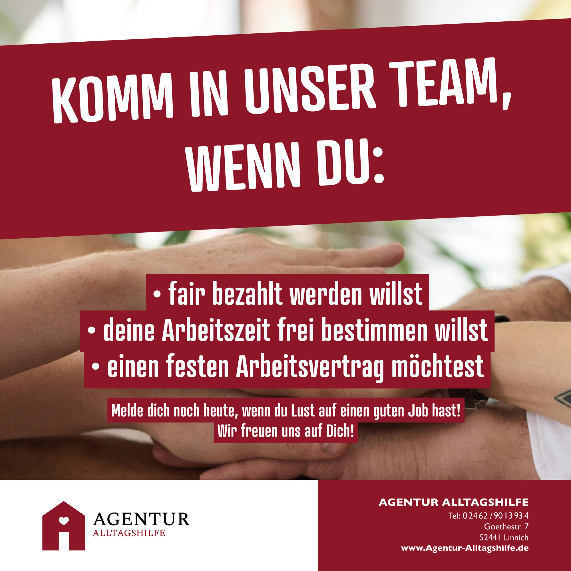 Agentur für Alltagshilfe Linnich, Rurstraße 24 in Linnich