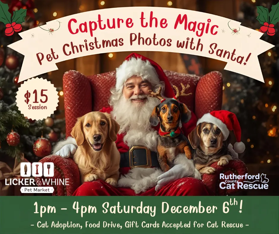 Image of Local Pet Event Pet Christmas Photos with Santa Nearby