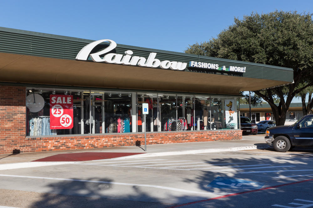 Rainbow at Wynnewood Village Shopping Center