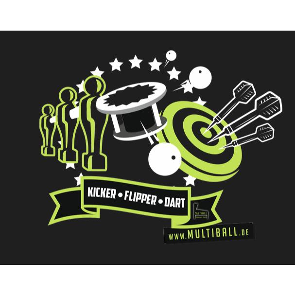 Logo Multiball - Flipper, Kicker, Dart & Billard