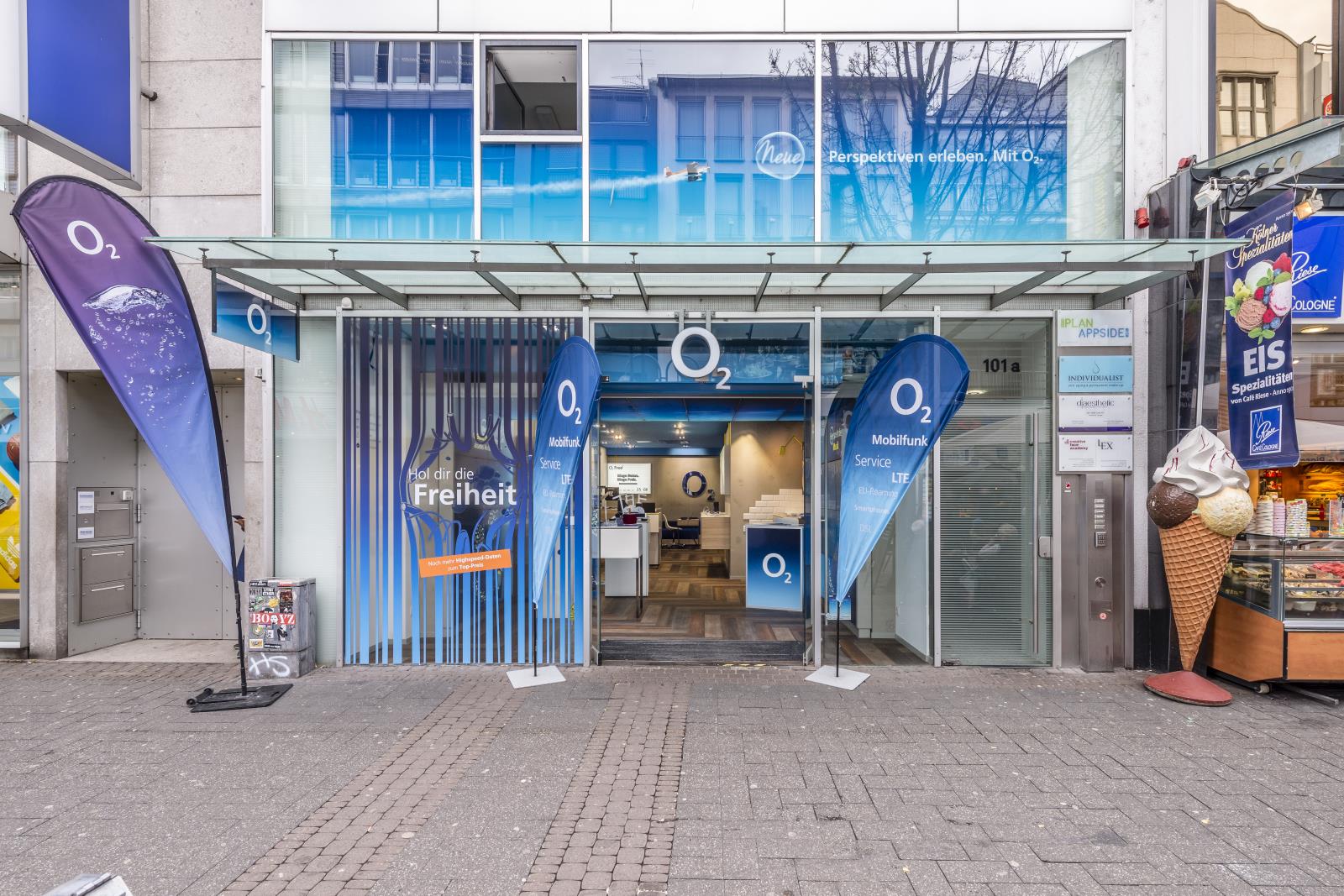 o2 Shop, Schildergasse 101a in Köln