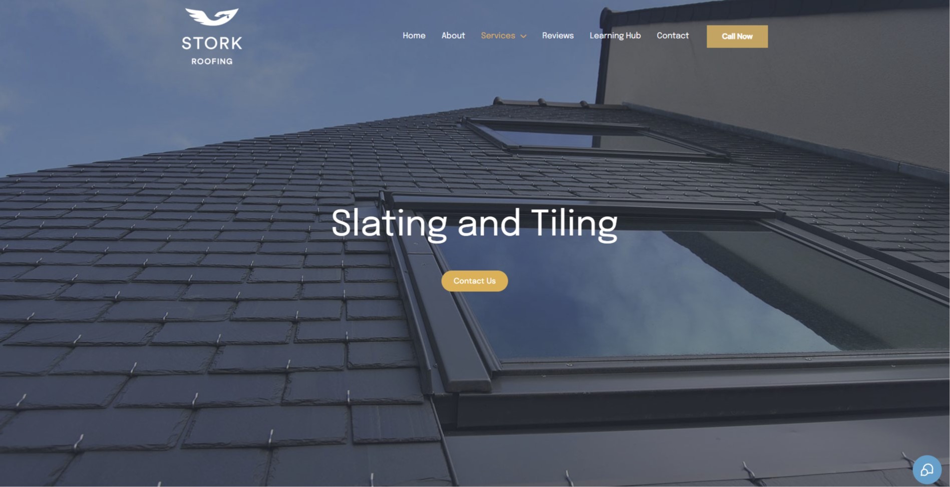Roofing Services website design and development