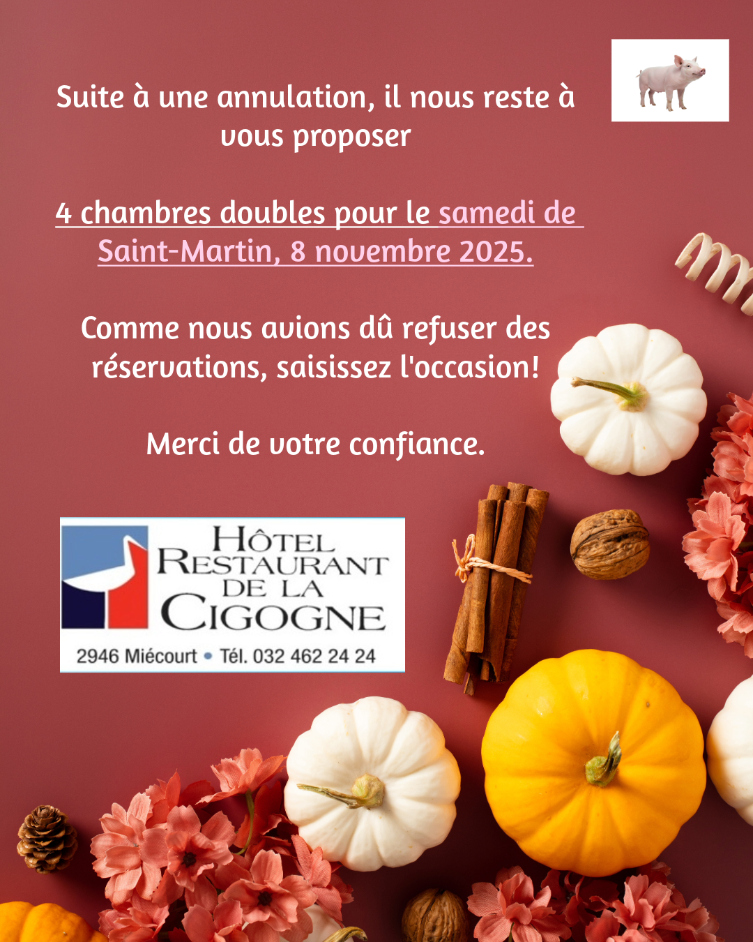 Bilder Hôtel - Restaurant de la Cigogne