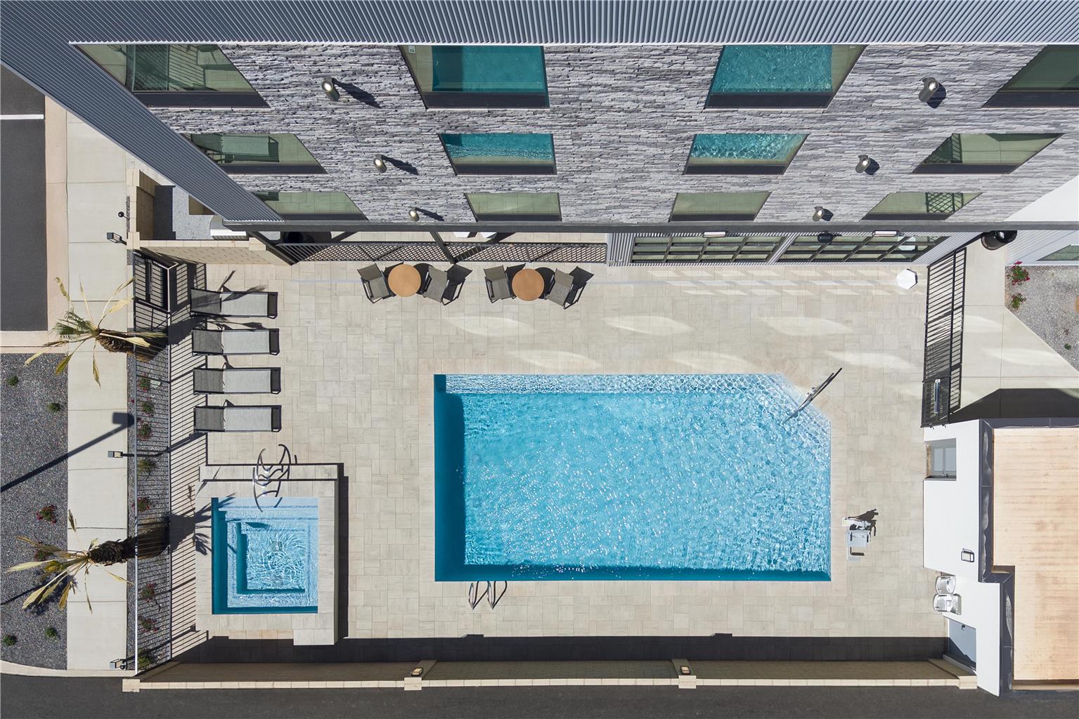 Pool and Hot Tub