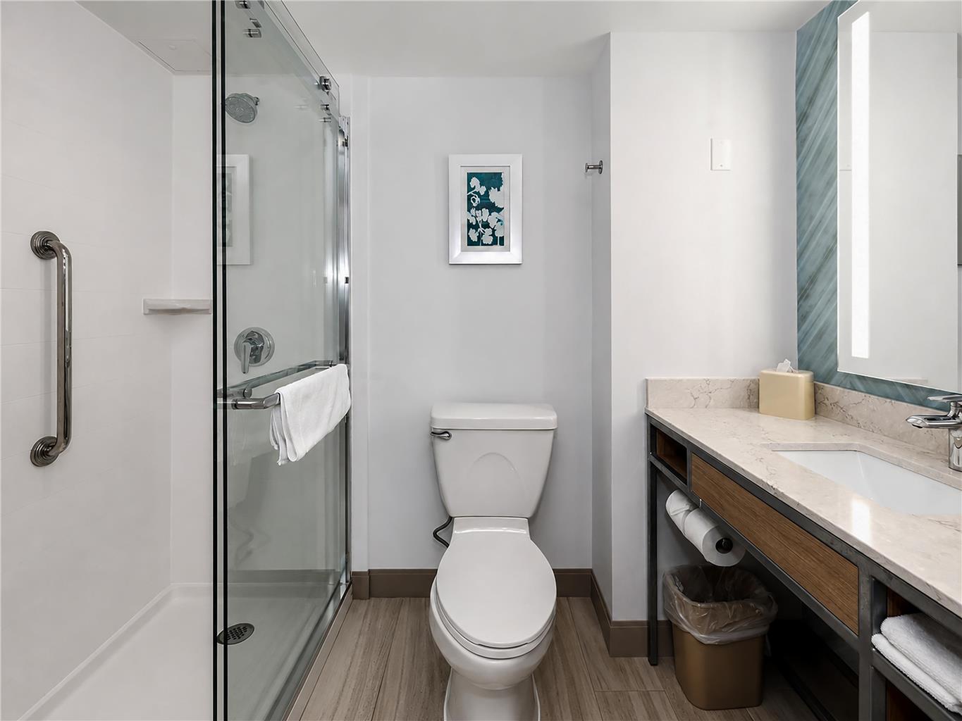 Guest room bath