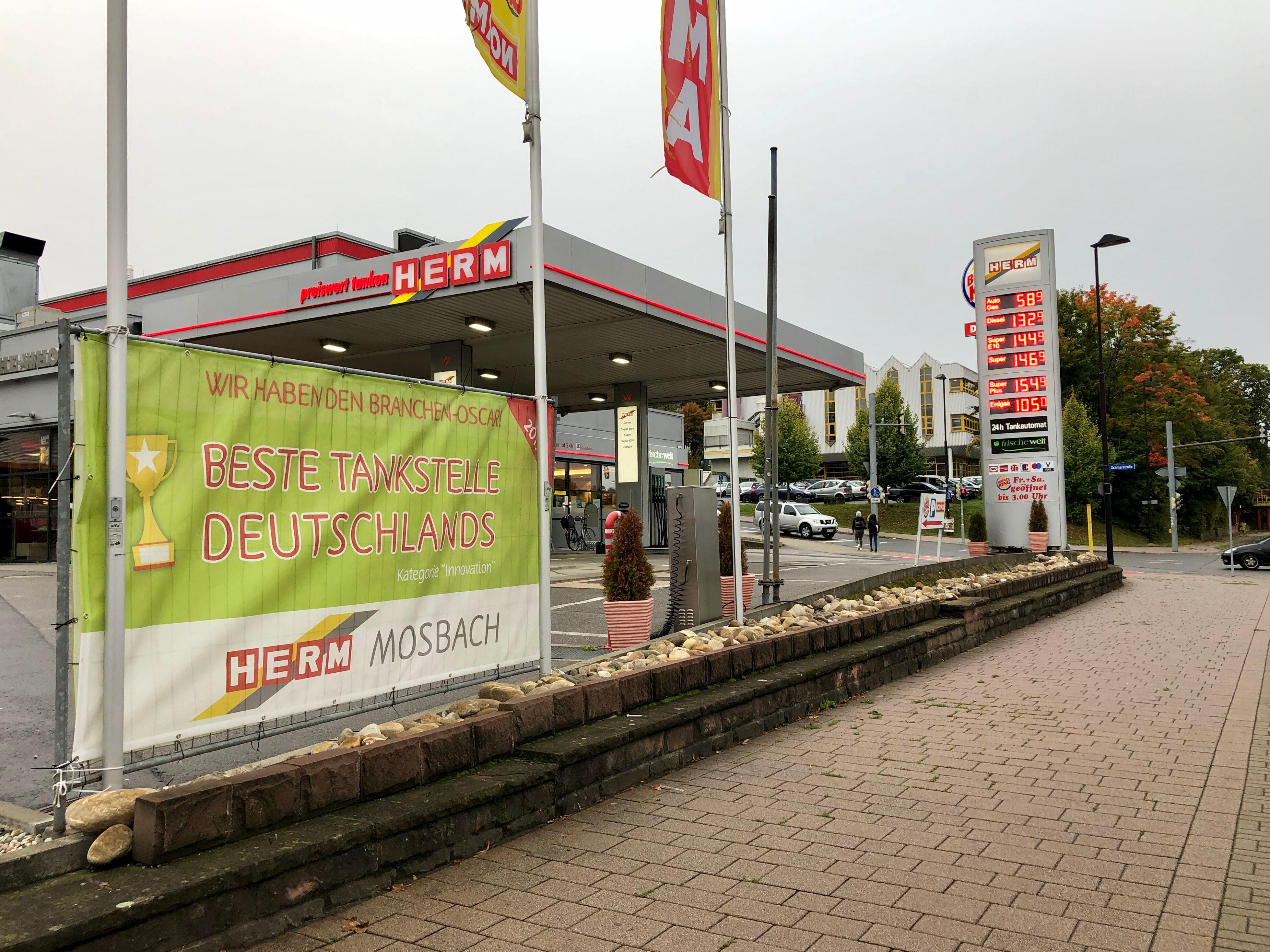 Kundenbild groß 2 HERM Tankstelle Mosbach mit Frischewelt
