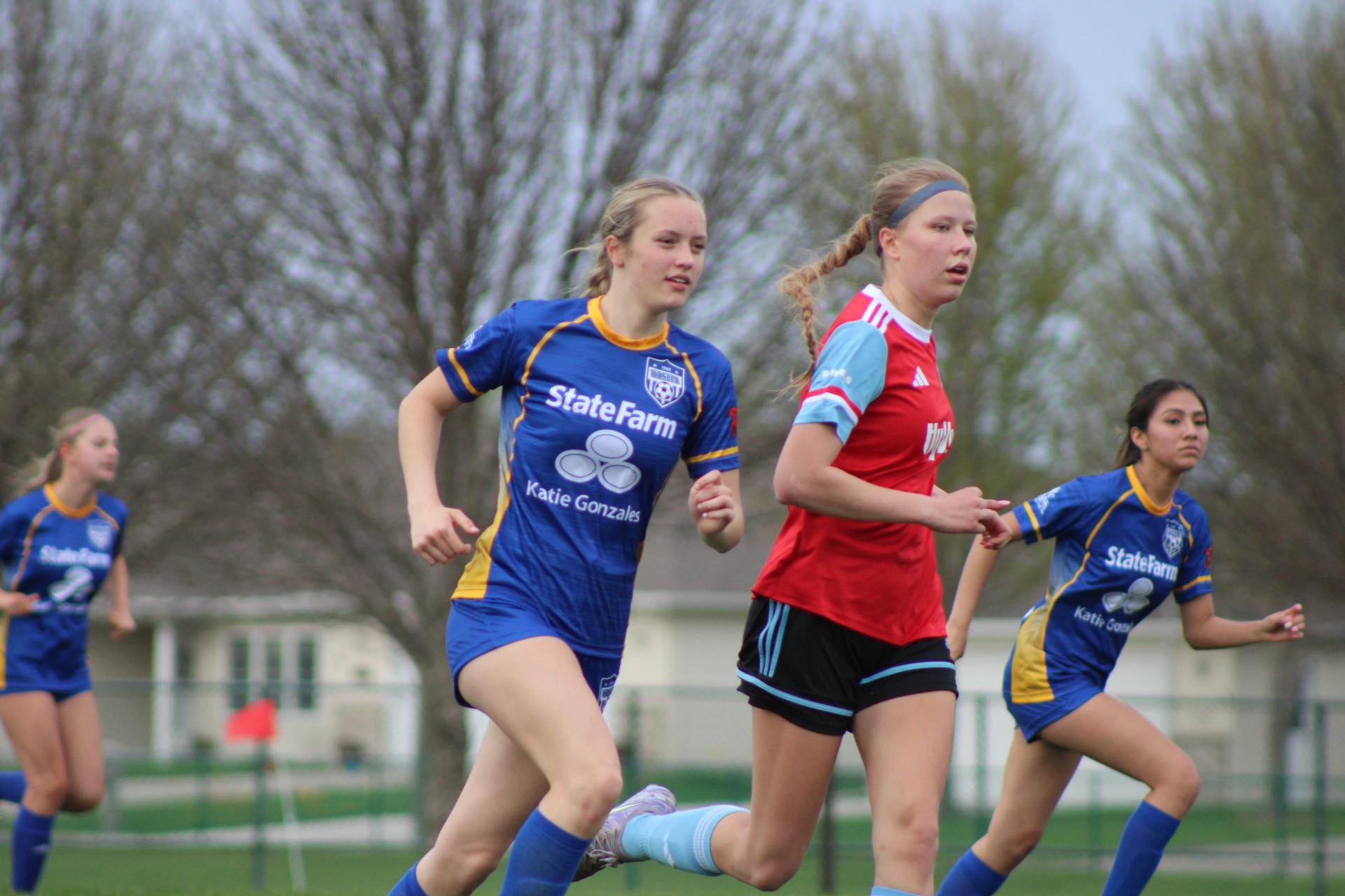 Check out Debbie’s daughter, Reese, sporting the new Waseca Soccer Club’s jersey!