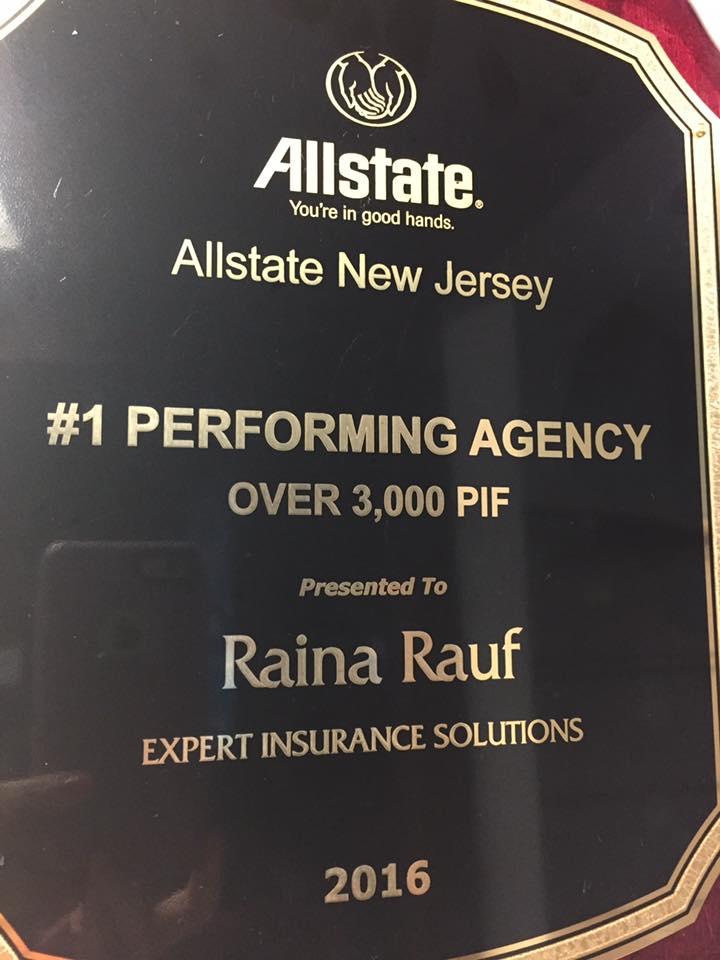 Raina Rauf: Allstate Insurance Photo