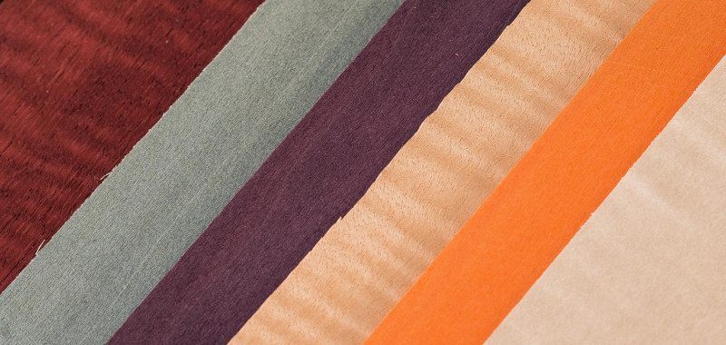 Our dyed wood veneer products make it easy to create and enhance your final pieces.
