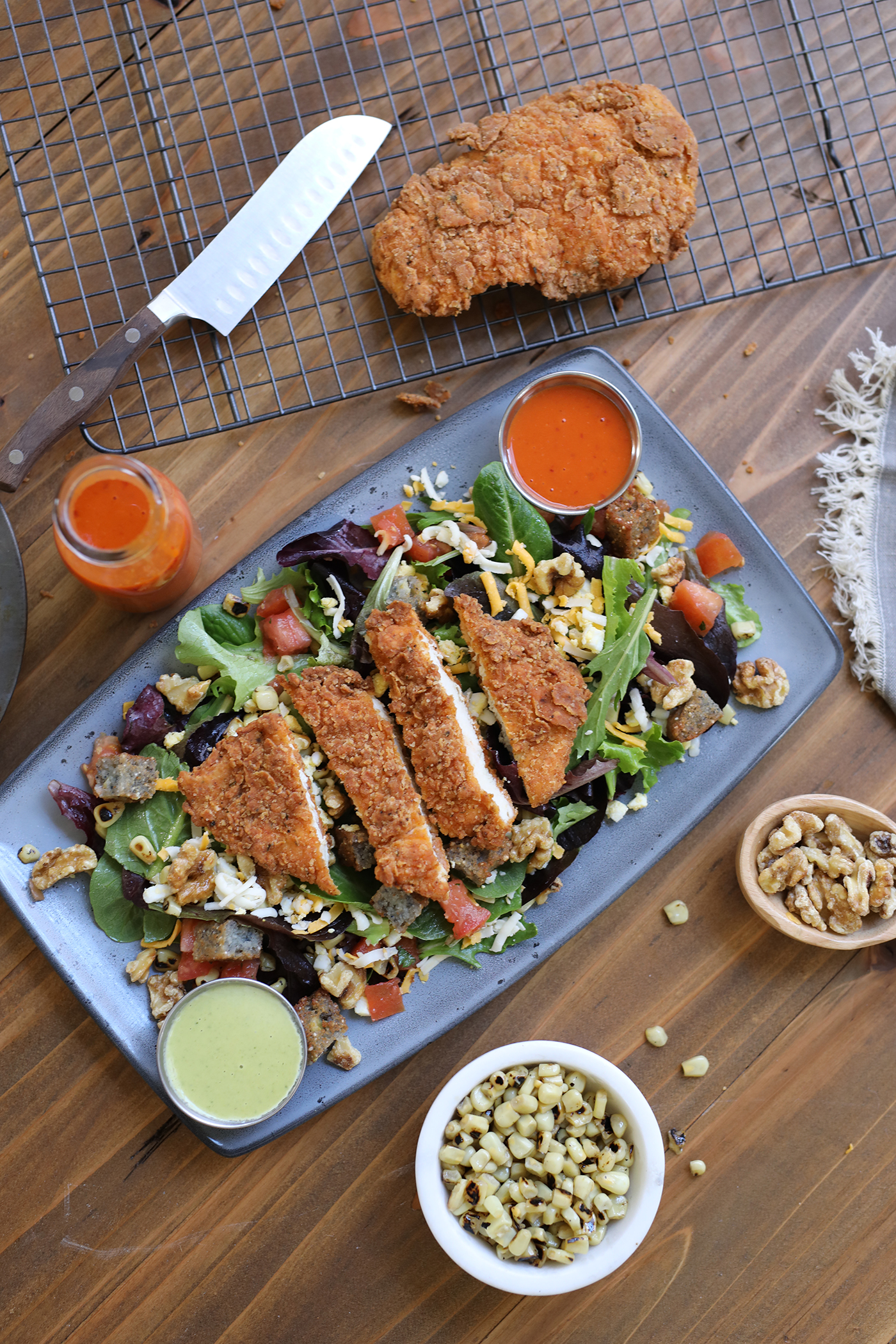 Fried Chicken Salad