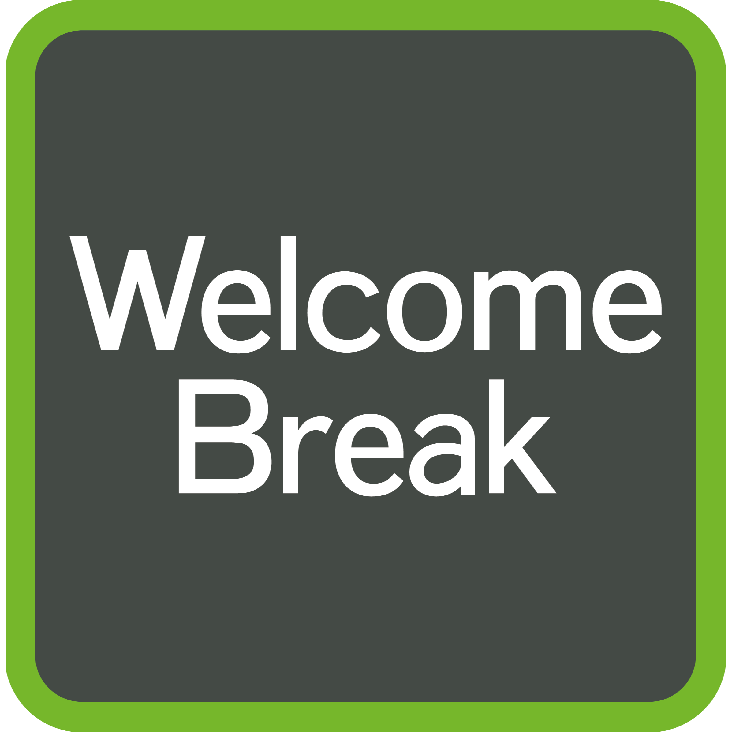 Welcome Break logo square Welcome Break Telford Services M54 Shifnal 01952 238444