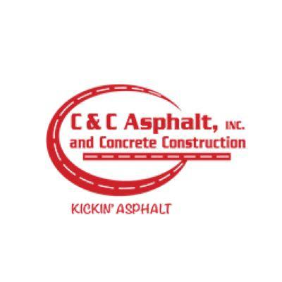 C&C Asphalt and Concrete Construction Logo