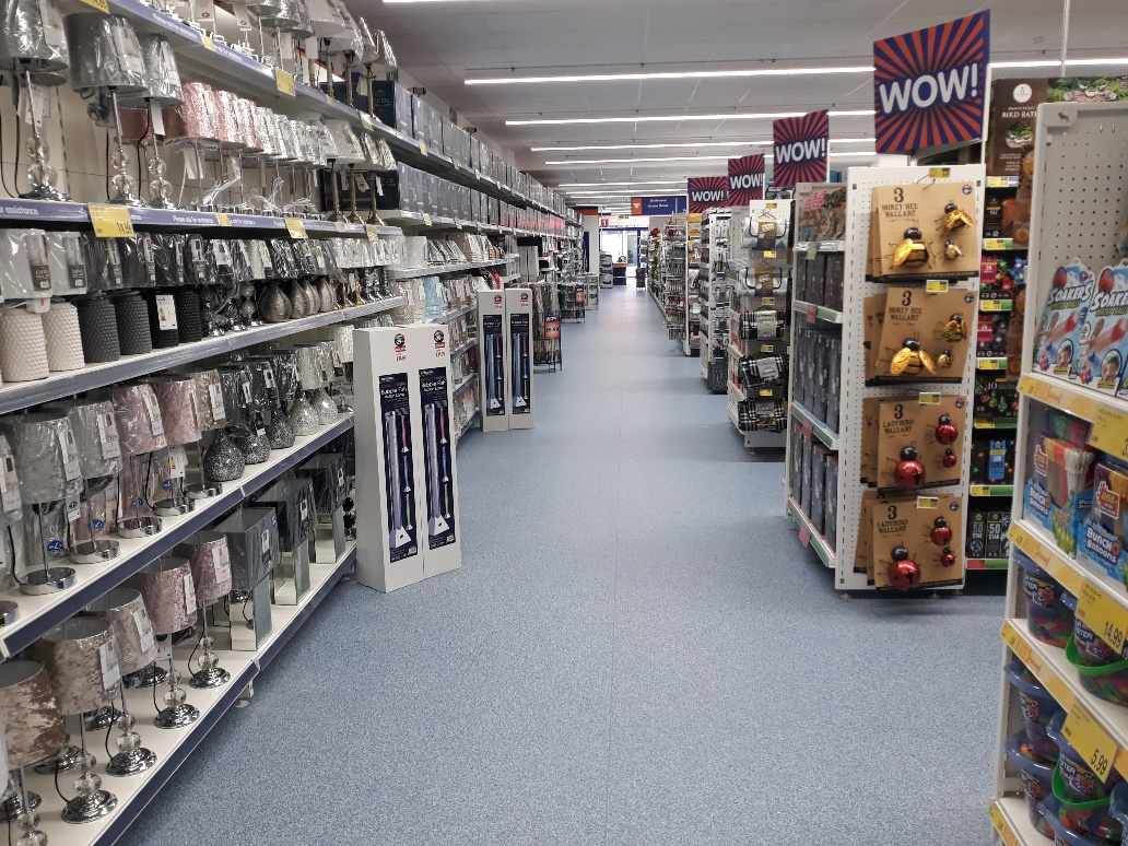 B&M's brand new store in Dover stocks a beautiful home and living range, including everything from lighting, lamps and home decor, to giftware, candles, cushions and throws.