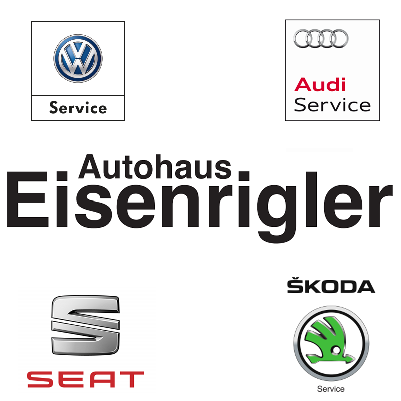 Logo von Autohaus Eisenrigler, H. Eisenrigler GmbH, VW-Audi-Seat-Skoda Servicebetrieb