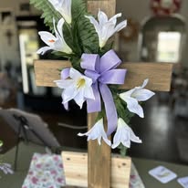 Country Wood Hearts & Lace Image