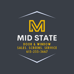 Mid State Door & Window Logo