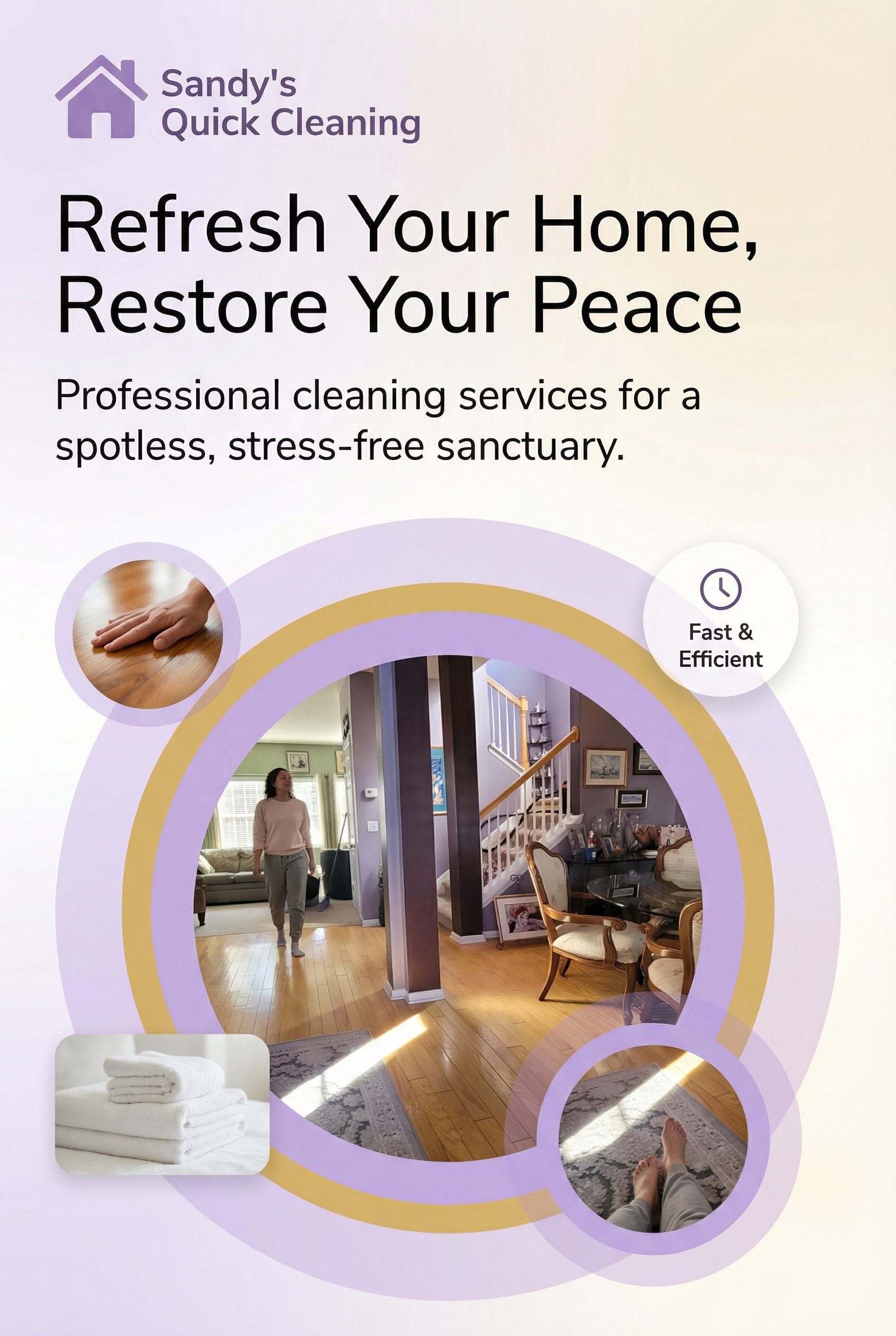 Sandy's Quick Cleaning Image